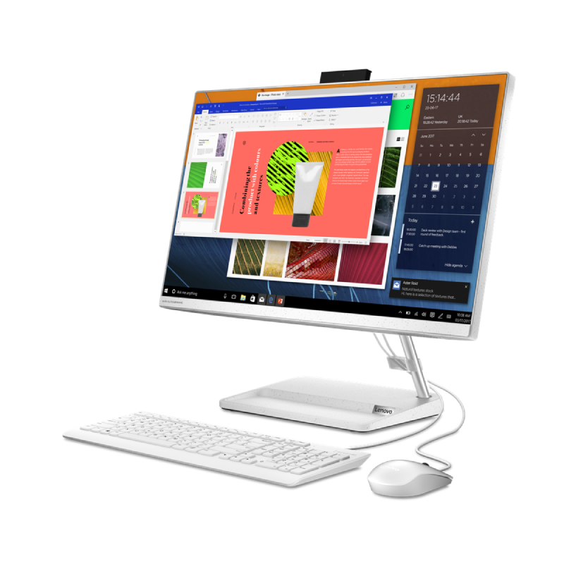Lenovo Ideacentre Aio 3 24alc6 amd ryzen 5 5500u16 gb512gb ssd23.8 all one 23.8 full hd ryzen™ 5500u 16gb ram 512 windows 11 home gen 6 ordenador de sobremesa 2en1 512gb