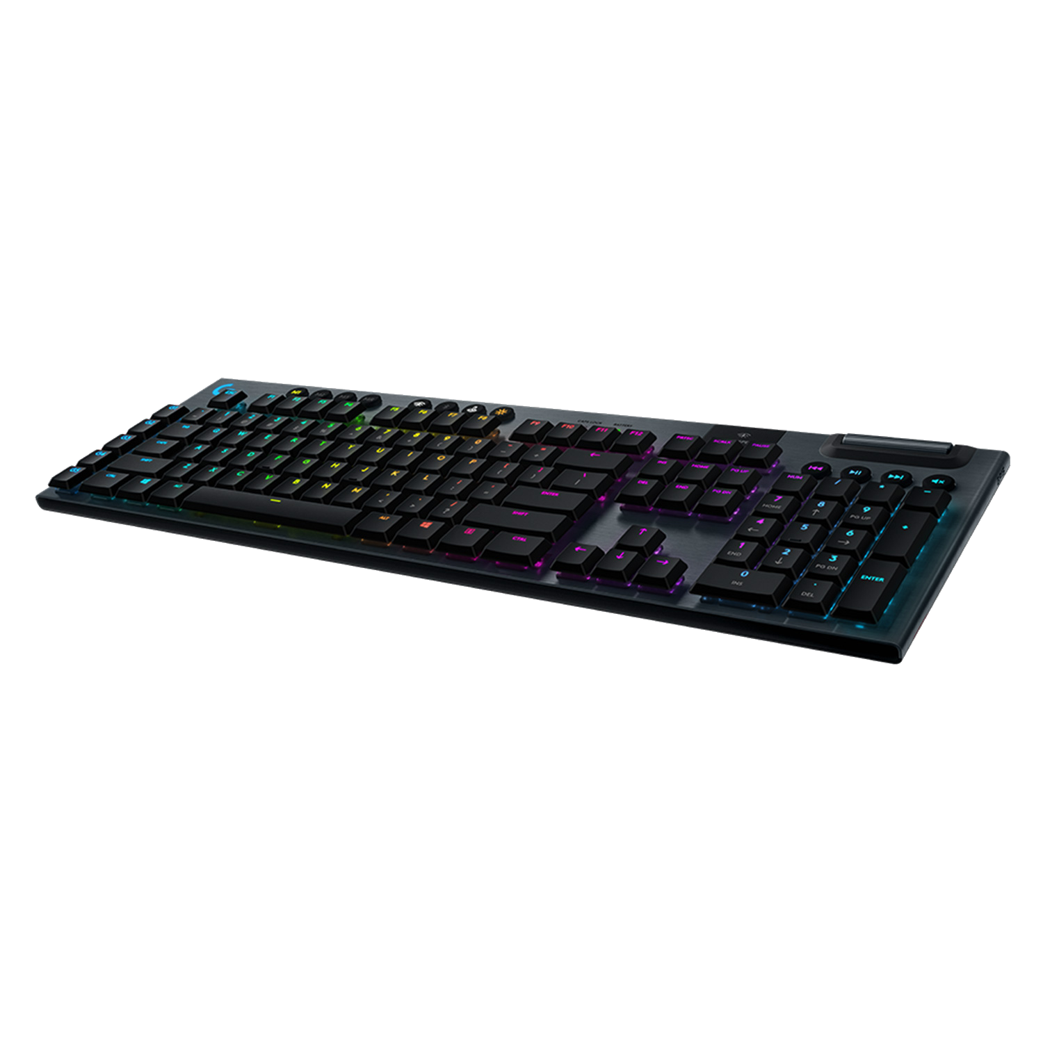 Teclado gaming - Logitech G915, Lightspeed, RGB Lightsync, Inalámbrico, Mecánico, Negro