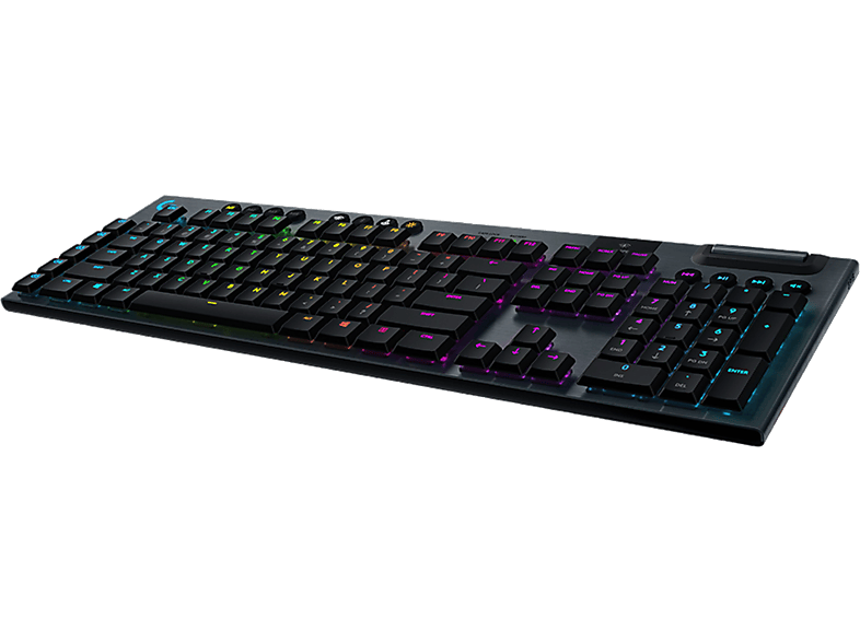 Logitech g915 teclado mecánico gaming inalámbrico 2025 rgb lg táctil