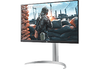 LG 27UP650-W - 27 inch - 3840 x 2160 (Ultra HD 4K) - IPS-paneel - in hoogte verstelbaar