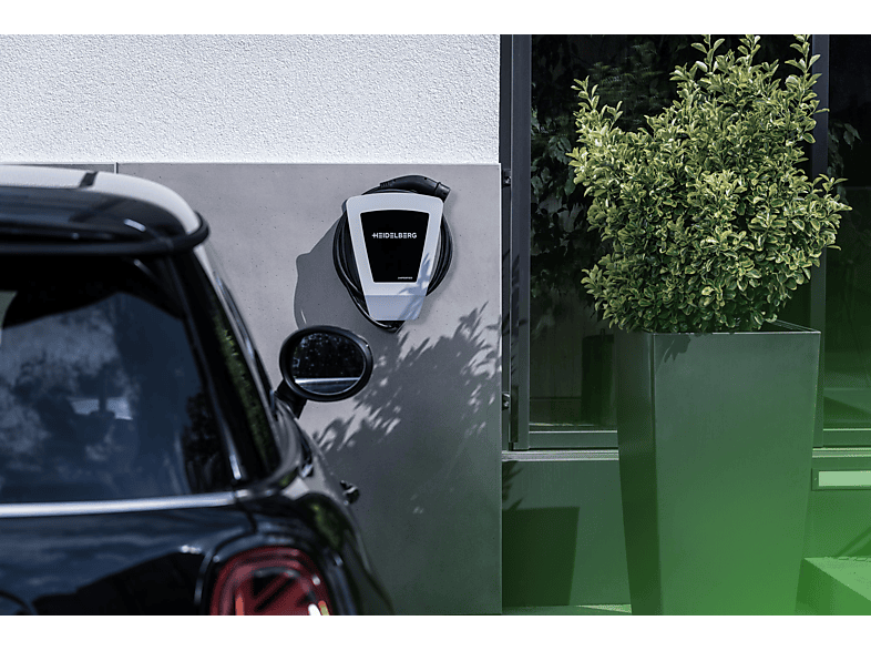 Thumbnail - AMPERFIED Heidelberg Home Eco 5m Wallbox Ladestation für Elektrofahrzeuge, 11 kW, Kabellänge: 5 m