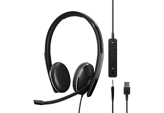 EPOS AUDIO ADAPT 165T USB II vezetékes headset hibrid munkavégzéshez, USB, üzleti csomagolás