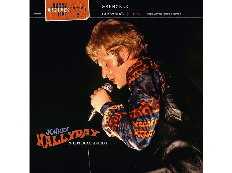 Johnny Hallyday Live Grenoble 1968 Vinyl LP