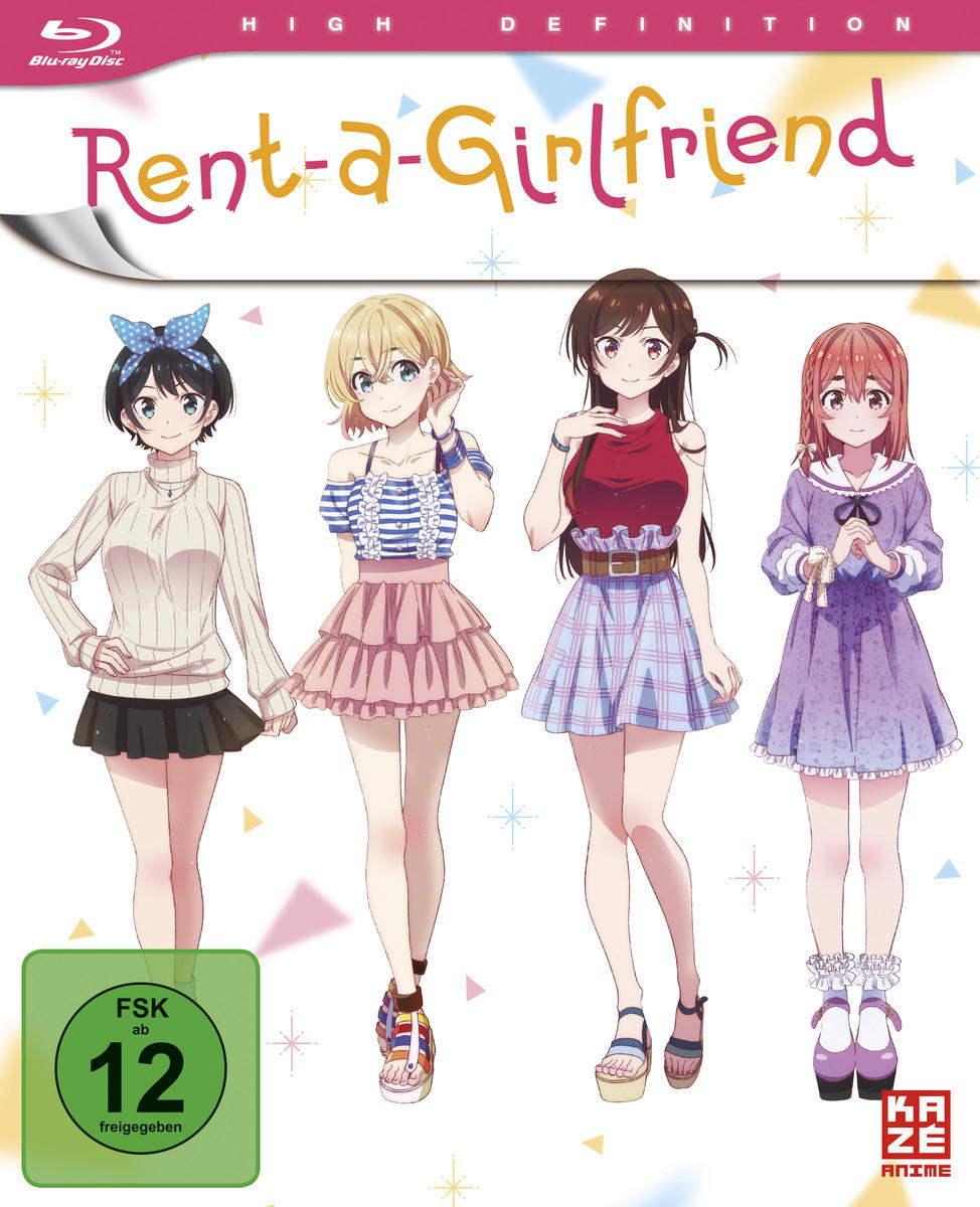 Rent-a-Girlfriend - mit Edition) - Sammelschuber (Limited 1 Blu-ray DVD Vol.1 Staffel -