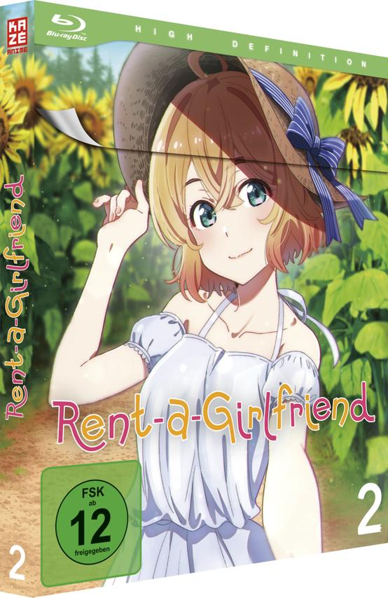 Anime-Cover-Art eines Mädchens mit Hut, für Rent-a-Girlfriend DVD.