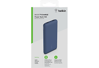 hoofdkussen Verhogen Humaan BELKIN 10K Powerbank USB-C 15 W Blauw kopen? | MediaMarkt