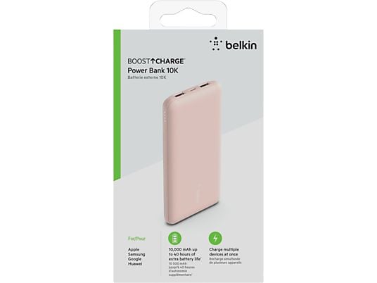 BELKIN 10K Powerbank USB-C 15 W Roze