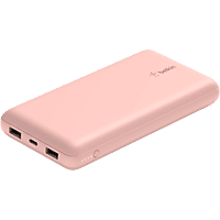 MediaMarkt BELKIN 20K Powerbank USB-C 15 W Roze aanbieding