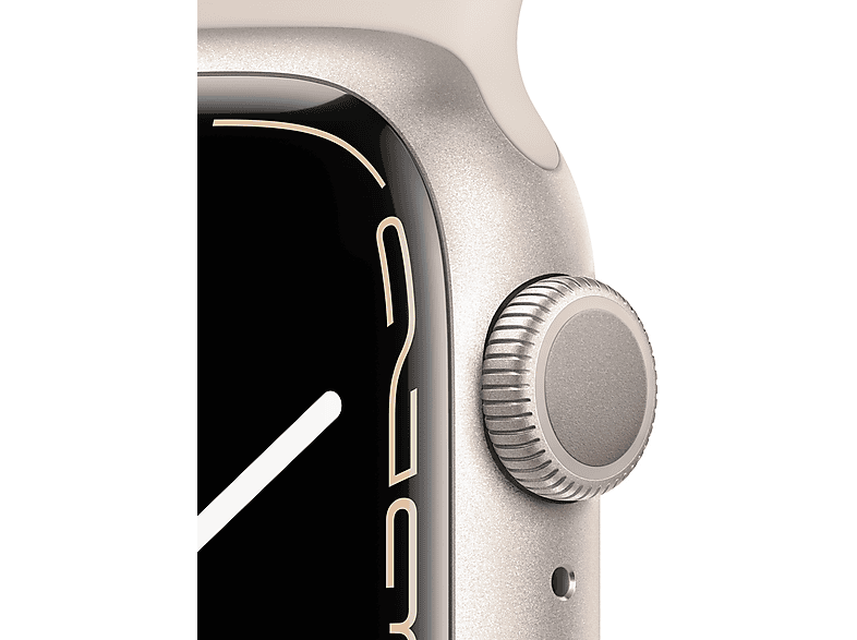 APPLE Watch Series 7 GPS +Cellular, 41mm Yıldız Işığı Alüminyum