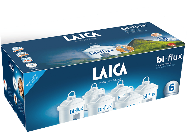 Laica Confezione Da 6 Cartucce Bi Flux Lt 150 Laica F6M