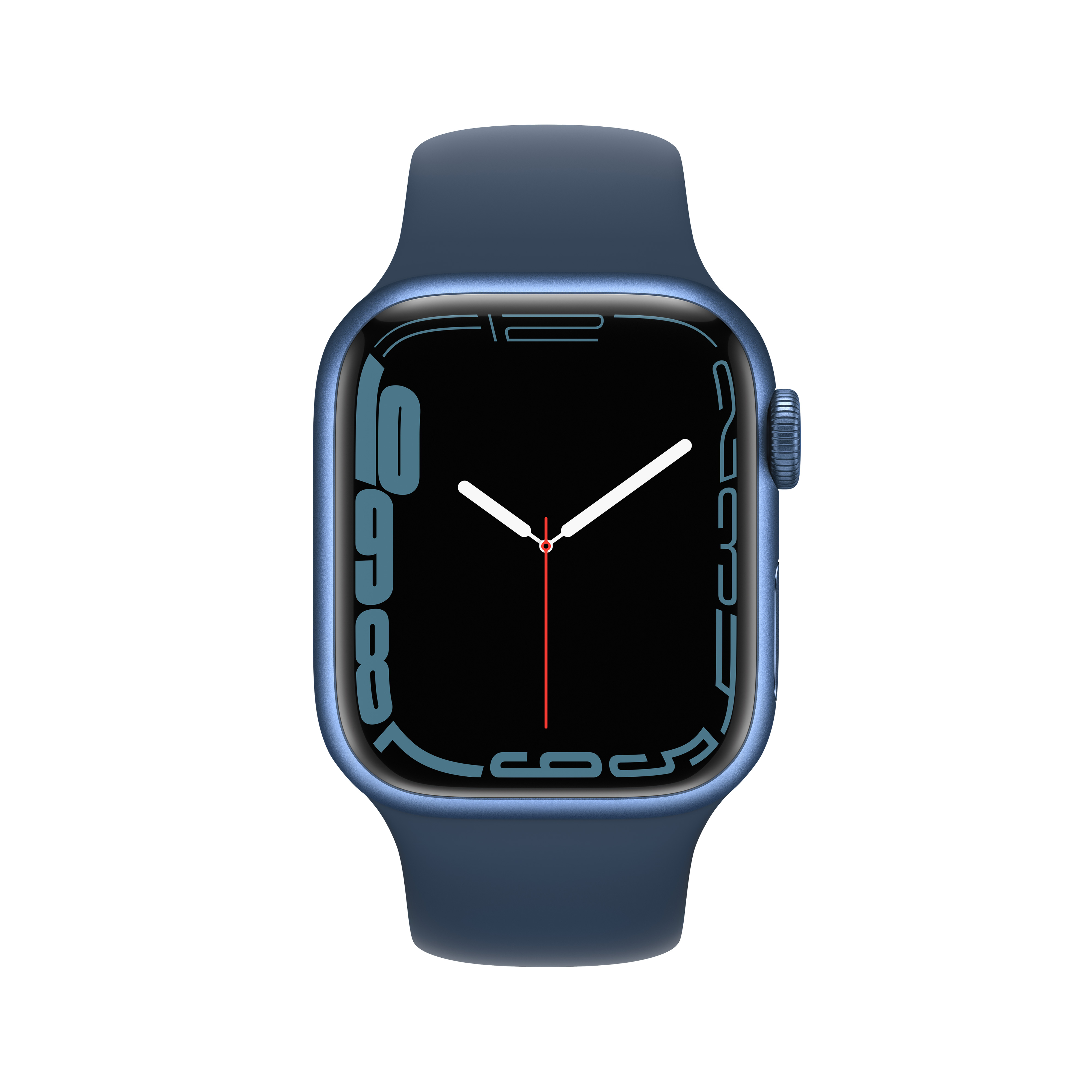 APPLE Watch Series 7 GPS +Cellular, 41mm Mavi Alüminyum Kasa ve