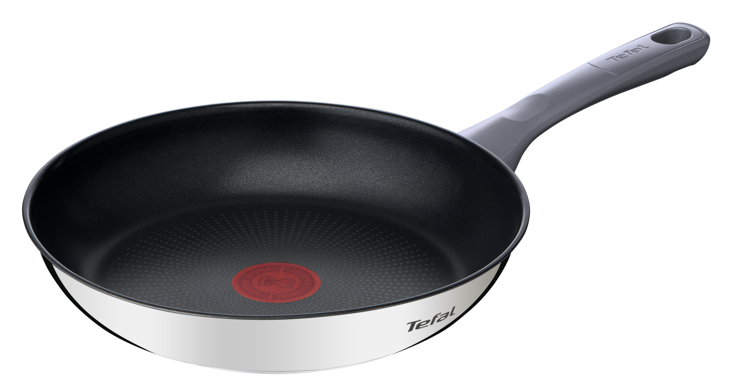 Sartén - Tefal, Daily Cook, Inducción de 20 cm, Acero inoxidable