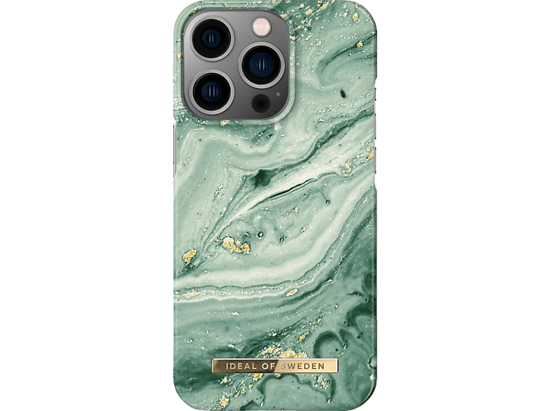 IDEAL OF SWEDEN Marble Mint iPhone Apple, 13Pro, Swirl IDFCSS21-I2161P-258, Backcover