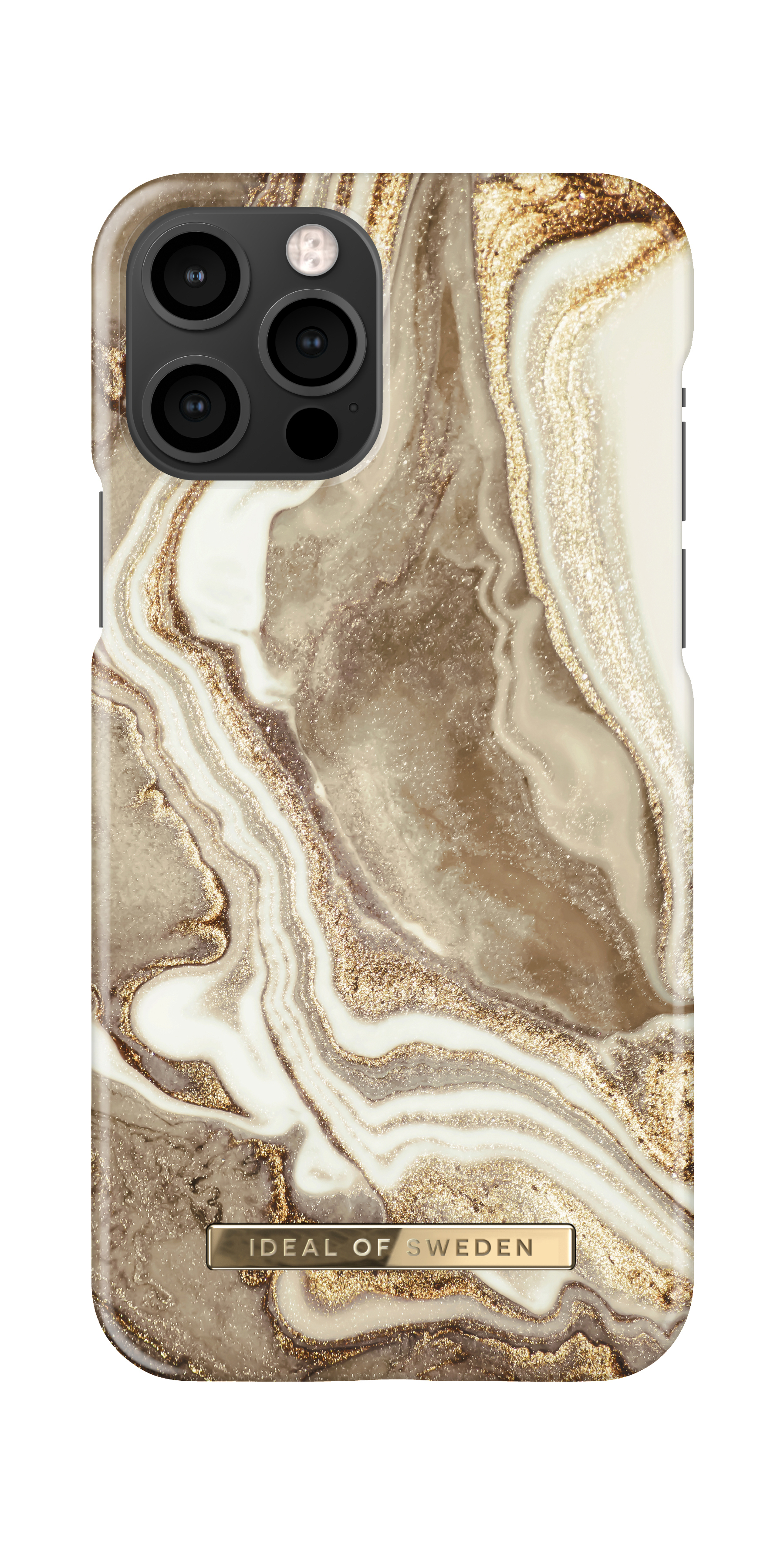 Sand IDEAL SWEDEN Marble Backcover, Apple, 12/12Pro, iPhone IDFCGM19-I2061-164, Golden OF
