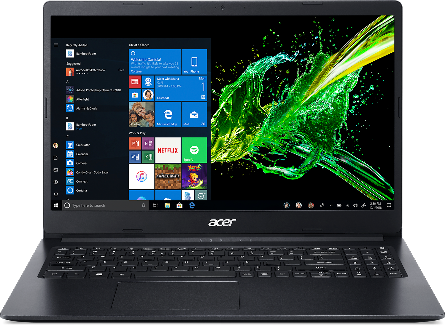 ACER ASPIRE 3 A315-34-P2K3 - 15.6 inch - Intel Pentium Silver - 4 GB - 128 GB