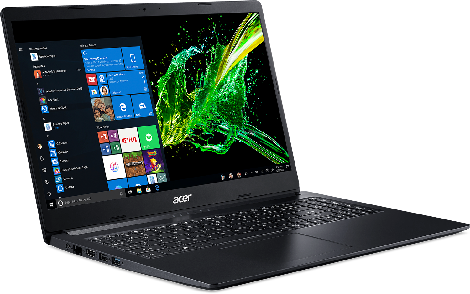 ACER ASPIRE 3 A315-34-P2K3 - 15.6 inch - Intel Pentium Silver - 4 GB - 128 GB