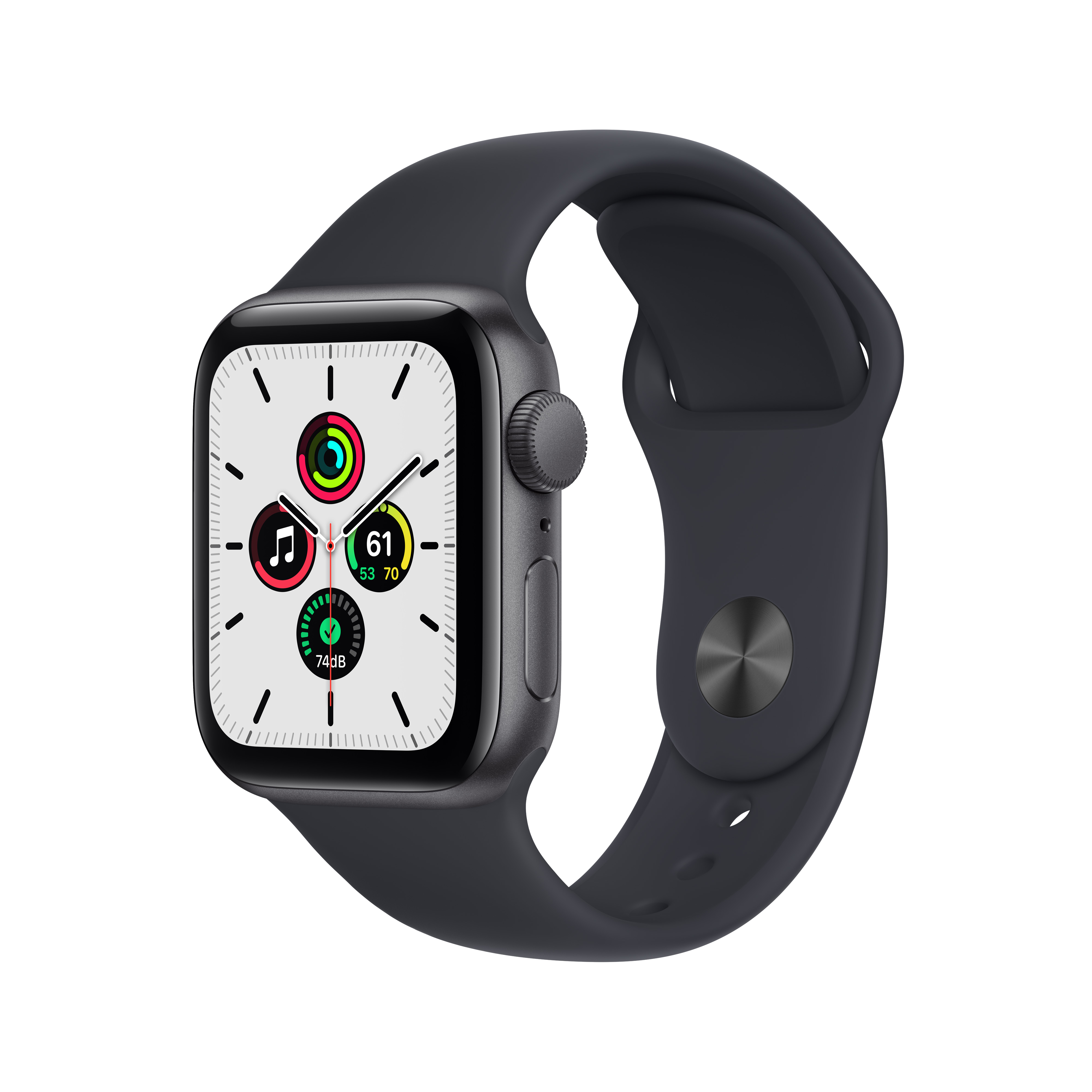 APPLE Watch Series SE GPS +Cellular, 40mm Uzay Grisi Alüminyum Kasa ve Spor Kordon Akıllı Saat