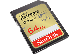 SANDISK SDXC Extreme 64GB + Rescue Pro DL