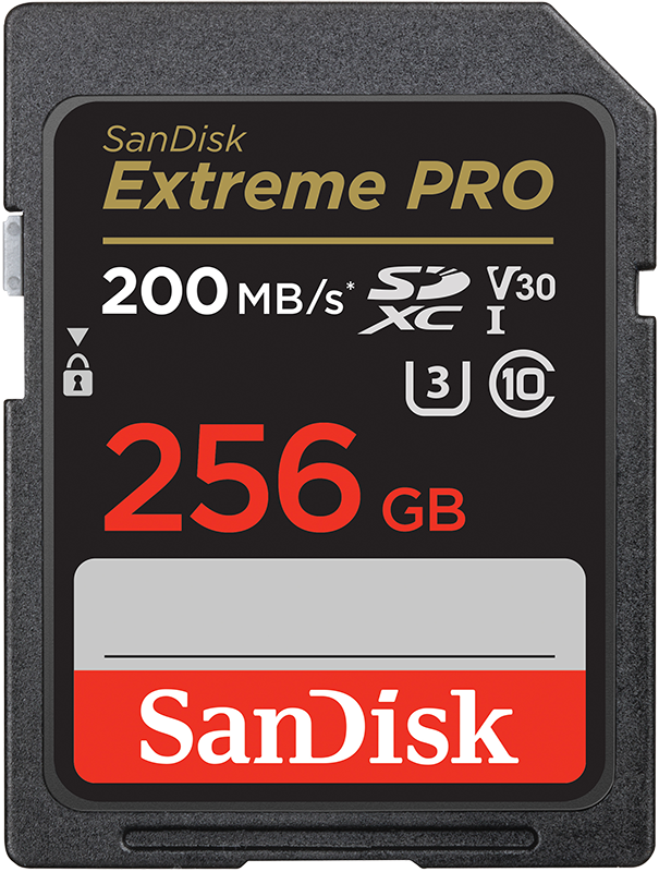 Sandisk Sdxc Extreme Pro 256gb + Rescue Dl
