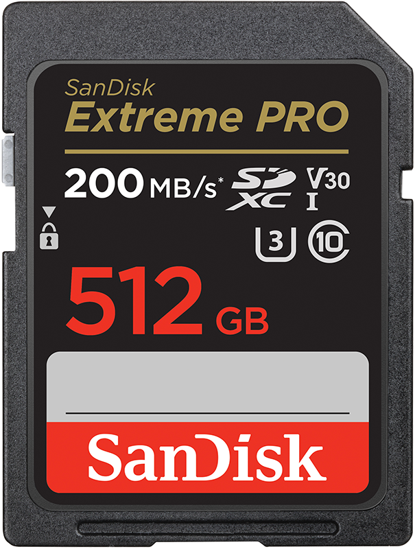 Sandisk Sdxc Extreme Pro 512gb + Rescue Dl