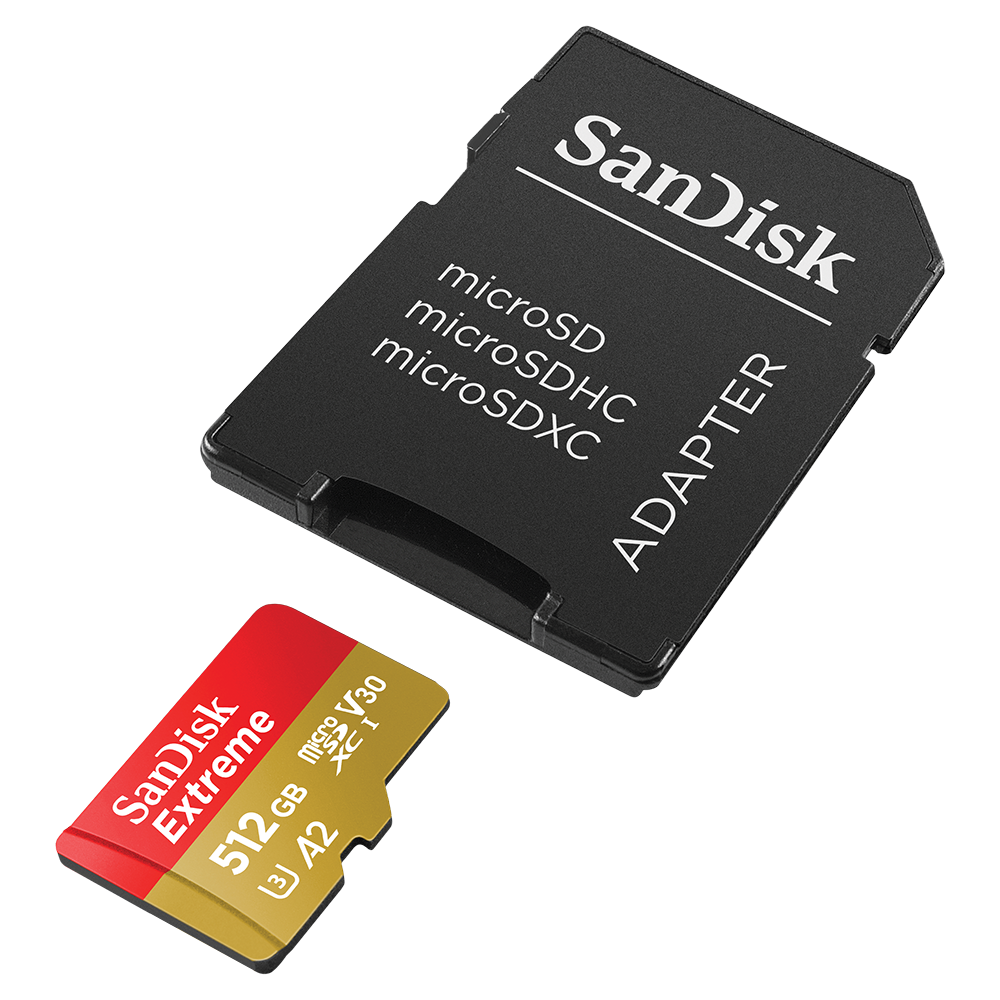 Sandisk Microsdxc Extreme 512gb + Rescue Pro Dl