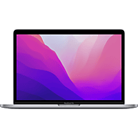 APPLE MacBook Pro 13 Zoll, M2 Chip 8-Core und 10-Core GPU, 8GB RAM, 256 SSD, Space Grau (MNEH3D/A)
