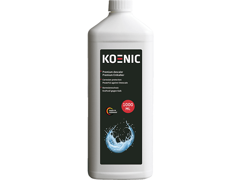 KOENIC KDC 1000-1 Premium Entkalker Weiß | Entkalker & Reiniger