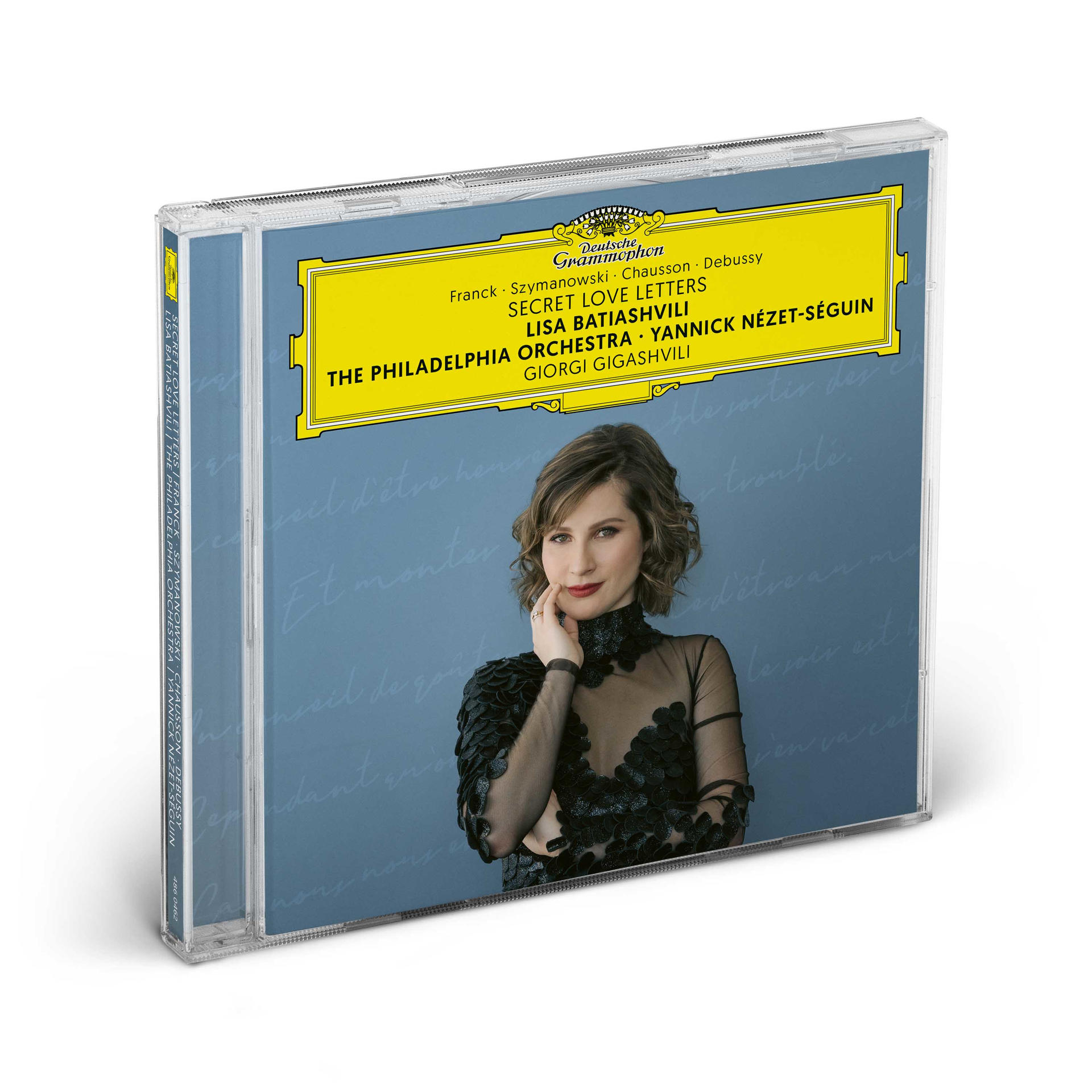 CD-Hülle mit Frau auf dem Cover. Text beinhaltet 'Secret Love Letters'.