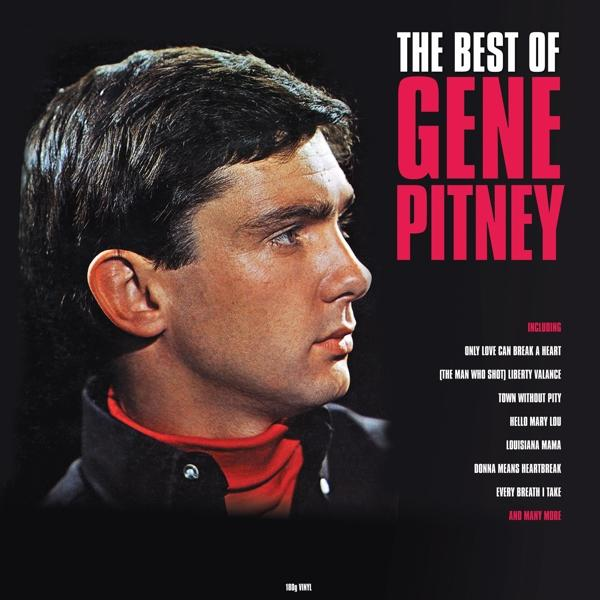 Album borító: Gene Pitney portré, sötét háttér, rózsaszín szöveg. Album címe: The Best Of Gene Pitney.
