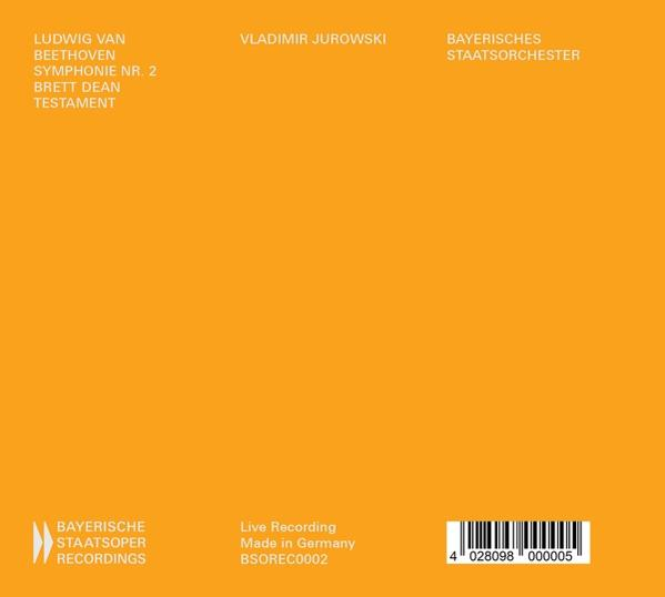 Vladimir/bayerisches Staatsorchester Jurowski - Sinfonie 2 in D-Dur,op.36/Testament  - (CD)