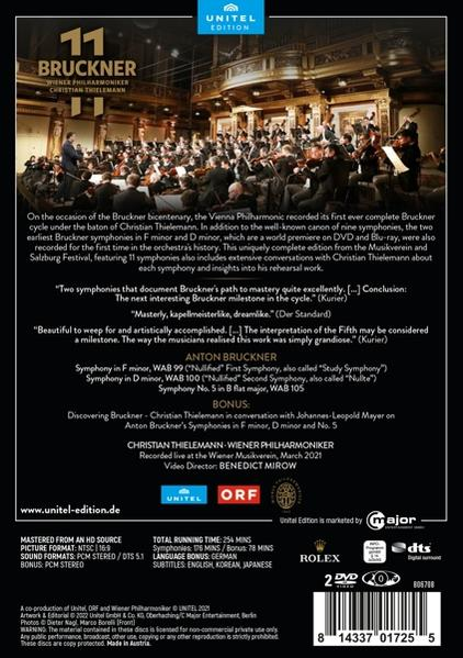 Christian Thielemann Wiener Philharmoniker - Bruckner 11  - (DVD)