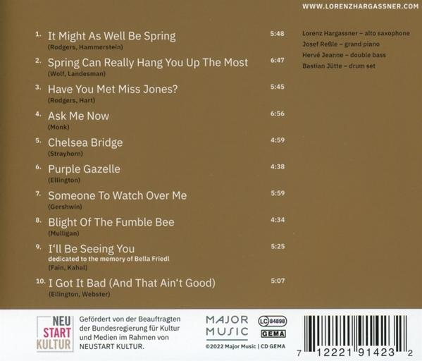 Lorenz Hargassner - Golden Standards  - (CD)