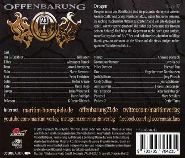 Offenbarung 23 - 097 - DROGEN  - (CD)
