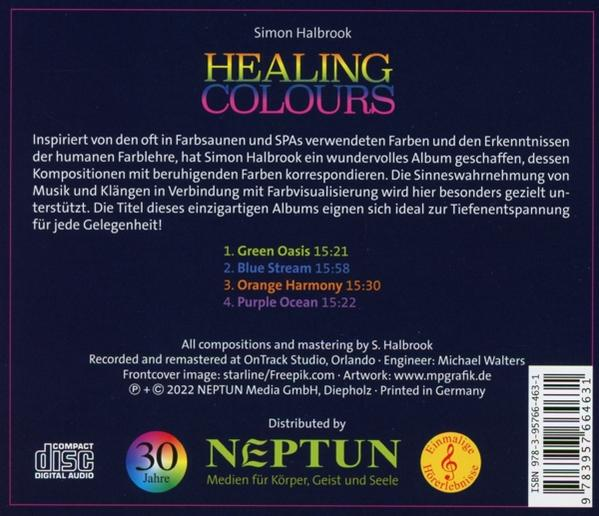 Simon Holbrook - Healing Colours  - (CD)