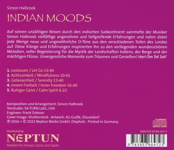 Simon Halbrook - Indian Moods  - (CD)