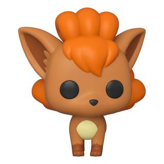 FUNKO POP! Games: Pokémon - Vulpix (Jumbo-sized POP!) - Figurine de collection (Marron/orange/noir)