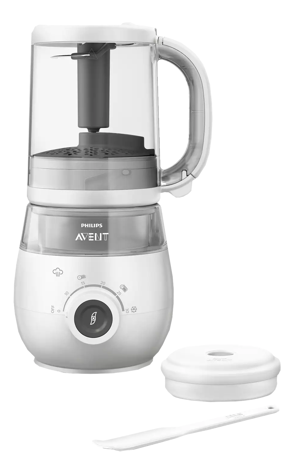 PHILIPS AVENT SCF883/02 - Babynahrungszubereiter (Grau/Weiss)
