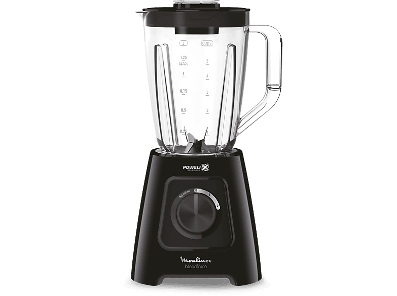 Batidora de vaso | LM4258 Blenforce II, 600W, cuchillas, 3 funciones, sistema de bloqueo