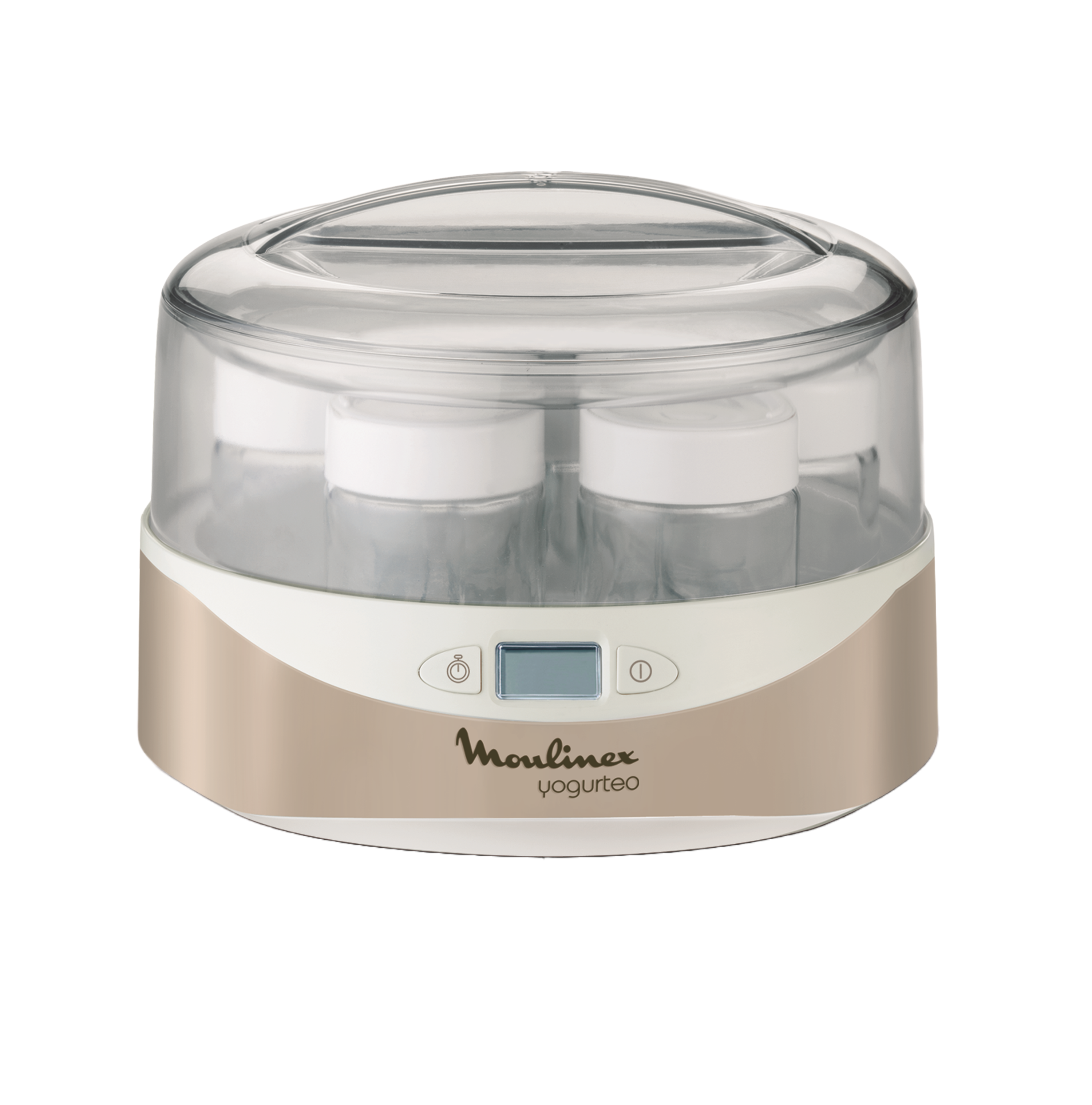 Yogurtera Tefal Yg231e32 13w capacidad para 7 programable moulinex botes silver yoguteo yg231e tarrinas display lcd plata con 1.12l