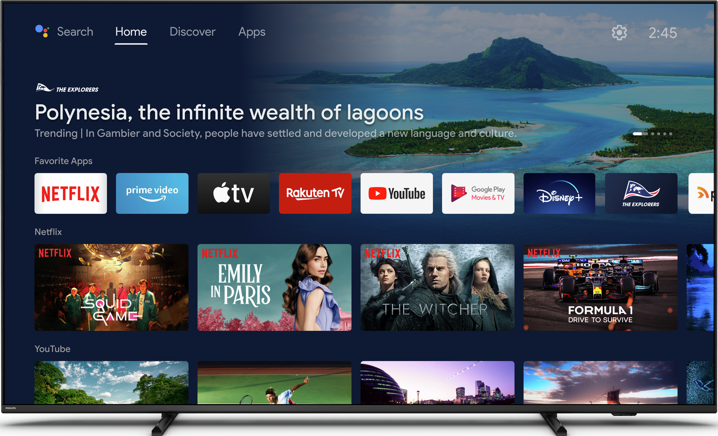 PHILIPS 65PUS8007/12 (2022) 65 Zoll 4K UHD LED Android TV