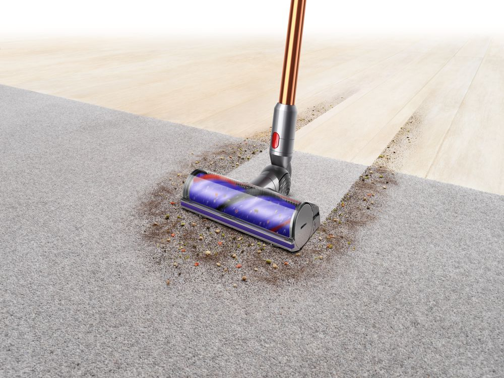 DYSON  V10 Absolute - Steelstofzuiger incl. kruimelzuiger - Accuduur 60 min - Nickel/Copper