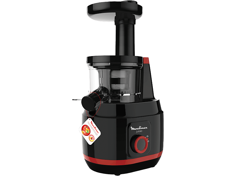 Licuadora  Cecotec Juice&Live 2500 EasyClean, 200 W, 70 rpm, Filtro  EasyClean, Negro