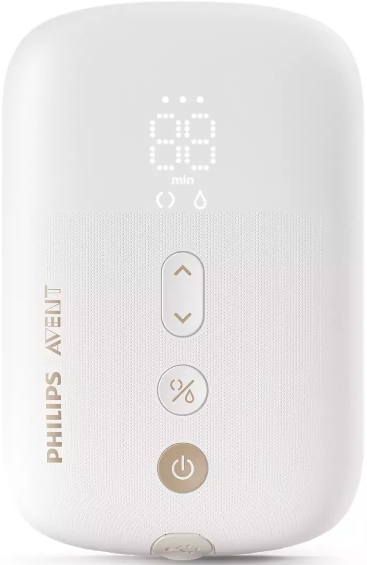 PHILIPS AVENT SCF398/11 - Elektrische Milchpumpe (Transparent/Weiss)