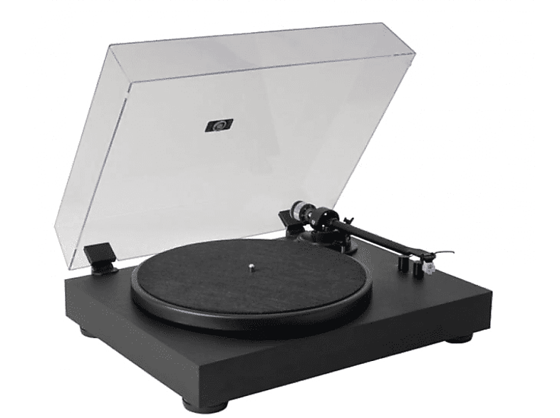 Fonestar VINYL-13, Hi-Fi, Ajuste de Pitch, Función auto-standby, 2 Velocidades, Negro