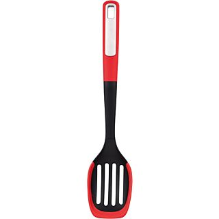 Utensilio - Bergner BG-38871-RD Mars, Cuchara Ranudara, 34 cm, Nylon, Rojo/Negro