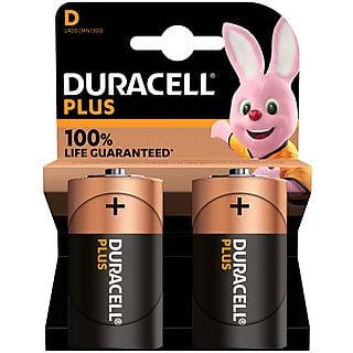 DURACELL Alka Plus D x2