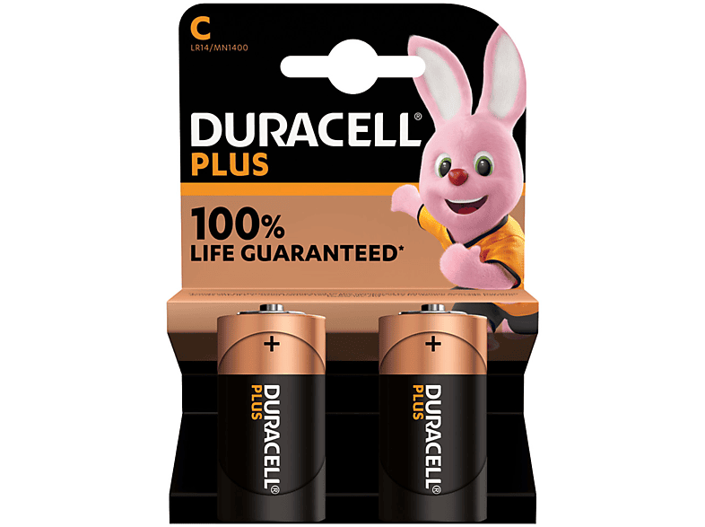 Duracell Alka Plus C X2 afbeelding