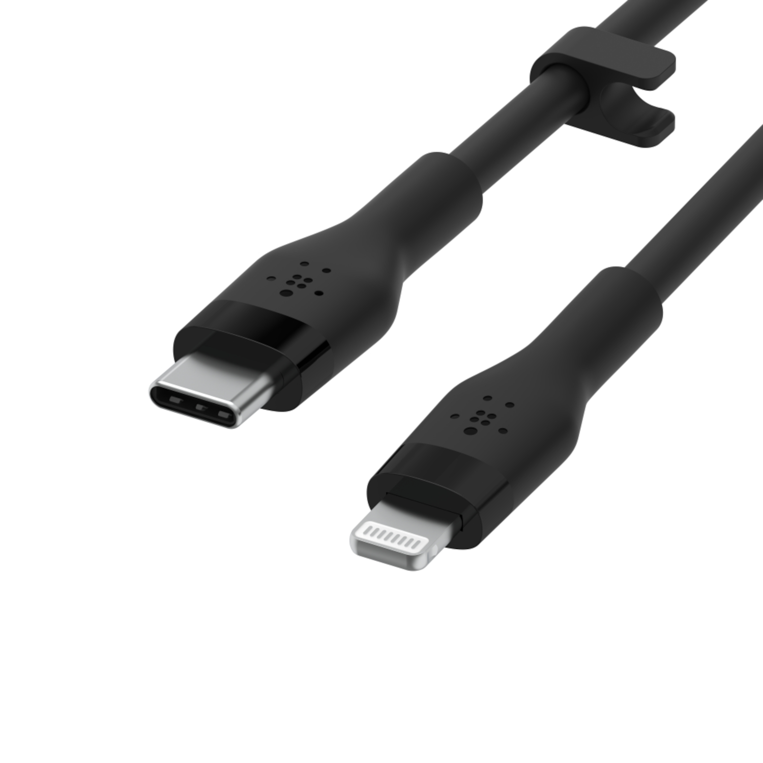 BELKIN BoostCharge USB-C-naar-Lightning Siliconen 1 m Zwart