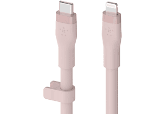 BELKIN BoostCharge USB-C-naar-Lightning Siliconen 3 m Roze
