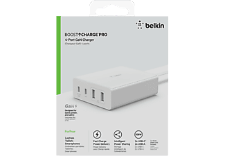 BELKIN 108W 4-Ports USB GaN Desktop Charger (Dual C and Dual A)